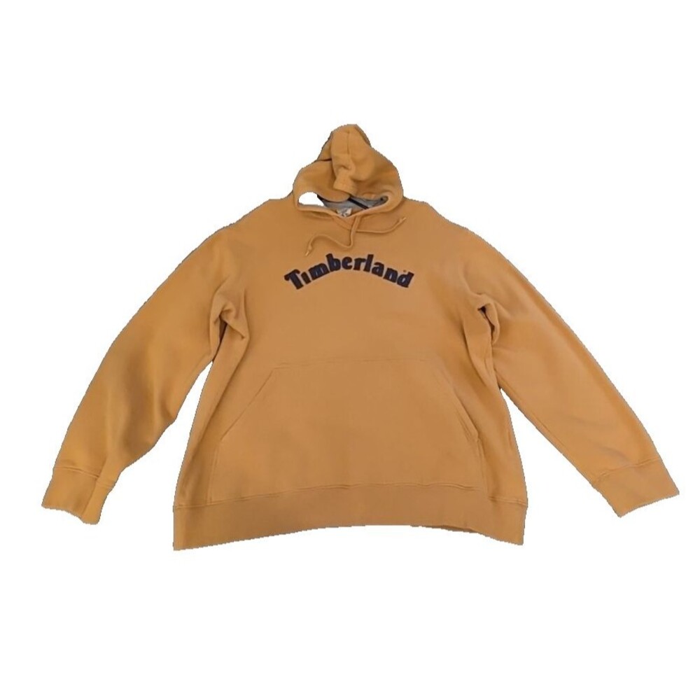 Vintage Timberland XL Hoodie Sweatshirt Wheat Brown